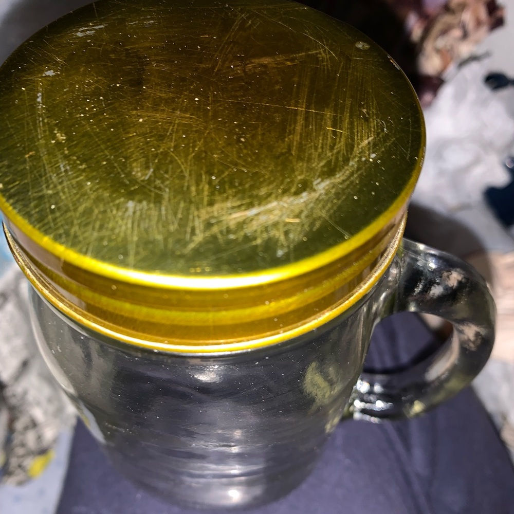 Canning Jar with lid and handle. - Picture 2 of 4